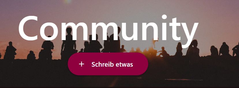 Community
+ Schreib etwas