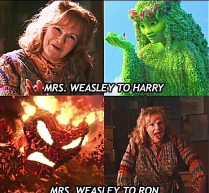 -MRS. WEASLEY TO HARRY
MRS. WEASLEY TO RON
P