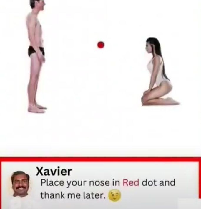 Xavier
Place your nose in Red dot and
thank me later.