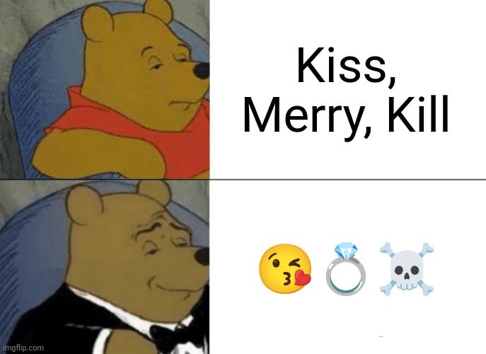 
Kiss,
Merry, Kill
3